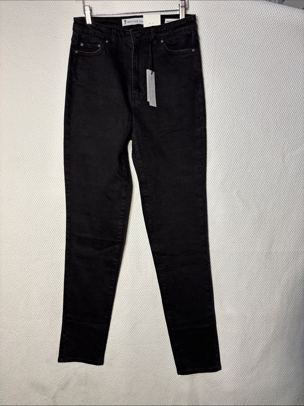 AMERICAN TALL Sz 27 LOLA Black High-Rise Slim Jeans NEW WITH TAGS